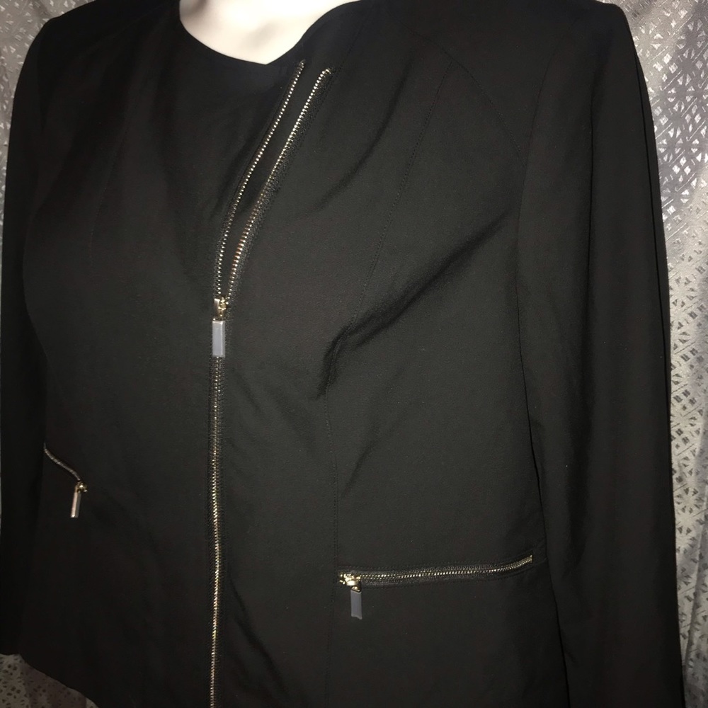 ⬇️The Limited zip up blazer jacket - Picture 2 of 5